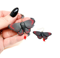 Vampire Moth Dangles
