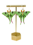 Luna Moth Dangles
