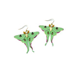 Luna Moth Dangles
