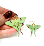 Luna Moth Dangles