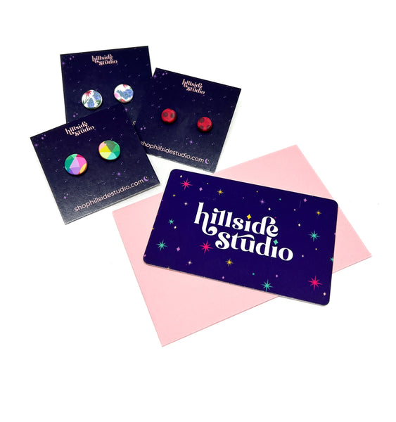 Hillside Studio Physical Gift Card