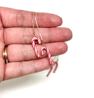 Double Candy Cane Dangles