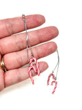 Double Candy Cane Dangles