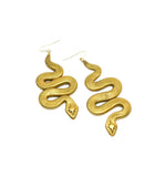 The Solstice Snake Earrings