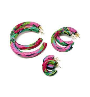 Becca Hoops - Colorful Jungle