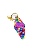 F*ck the Patriarchy Keychain - Rainbow Prism