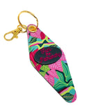 F*ck the Patriarchy Keychain - Colorful Jungle