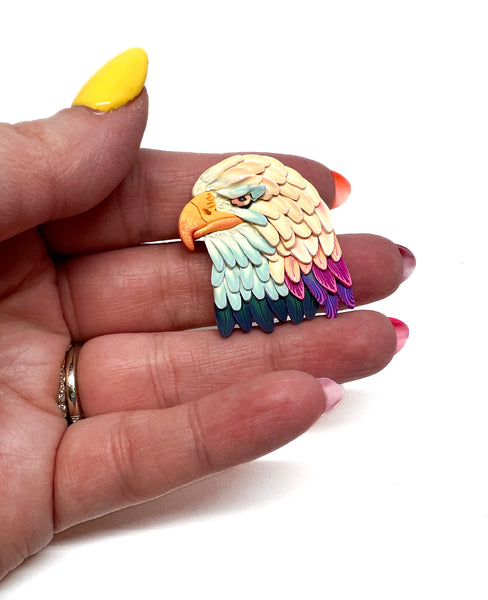 Bald  Eagle Brooch Pin - PRE-ORDER