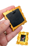 Mini Framed Mushroom Fantasy Magnet