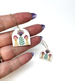 Folk Flower Dangles