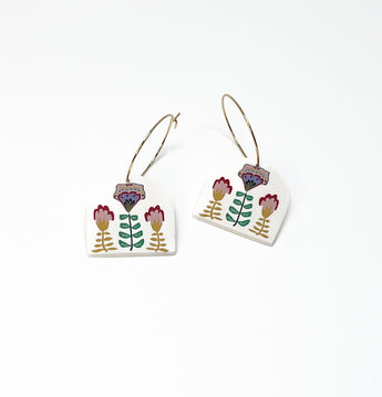 Folk Flower Dangles