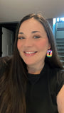 Colorful Checkered Dangles