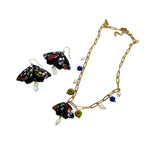 Summer Whimsy Moth Charm Necklace