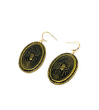 Gilded Spider Earrings
