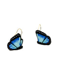 Blue Flying Butterfly Dangles