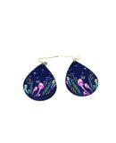 Teardrop Dangles - Enchanted Mushroom