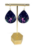 Teardrop Dangles - Enchanted Mushroom