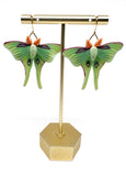 Luna Moth Dangles