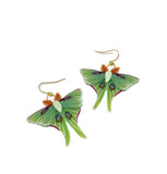 Luna Moth Dangles