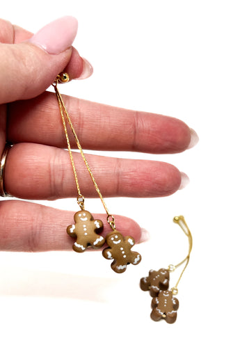 Double Gingerbread Man Dangles