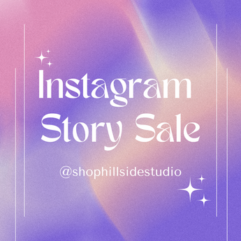 Instagram Story Sale - Gold Plated Studs