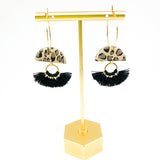 Parker Earrings -  Leopard Print
