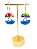 Parker Earrings - Rainbow Prism